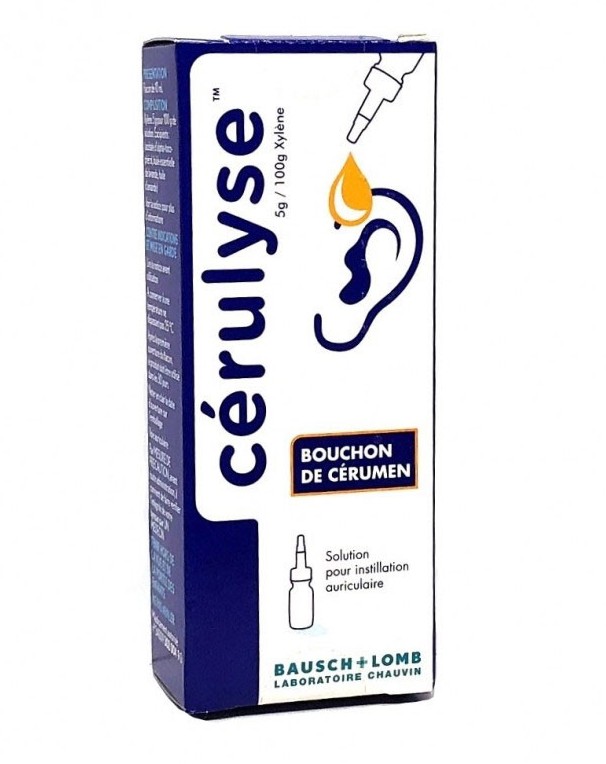 CERULYX SOLUTION 10 ML : Bouchons de cérumen