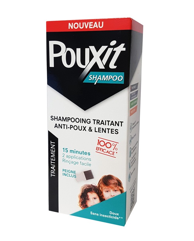 Pouxit Flash Shampooing, Anti-Poux Et Lentes