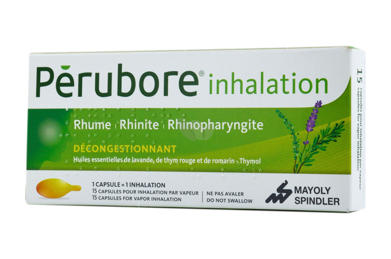 PERUBORE INHALATION HUILE ESSENTIELLE 15 CAPSULES : Inhalations