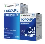 Forcapil Lot de 2 (180  + 60 Gélules)