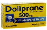 Doliprane 500mg 16 Comprimés