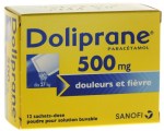 Doliprane 500mg 12 Sachets-Dose