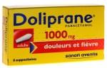 Doliprane 1000mg 8 Suppositoires