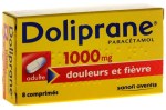 Doliprane 1000mg 8 Comprimés