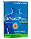 Gavisconell Menthe Sans Sucre 12 Sachets-Dose