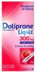 Doliprane Liquiz 300mg Fraise Sans Sucre 12 Sachets-Dose