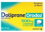 Doliprane Orodoz 500mg 12 Comprimés Orodispersibles