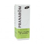 Pranarom Huile Essentielle Thym à Feuilles de Sarriette Bio 10ml